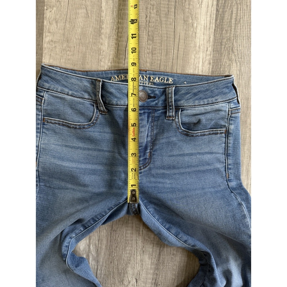 American Eagle Outfitters Womens Blue  Skinny & Jegging Jeans Size 2 Lot Of 2 - Picture 14 of 16